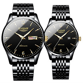 Đồng hồ đôi chính hãng KASSAW K876-8 chống nước,chống xước,kính sapphire