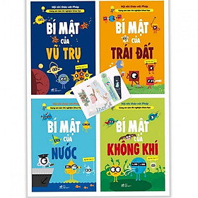 Combo Bí Mật Của Nước + Bí Mật Của Không Khí + Bí Mật Của Trái Đất + Bí Mật Của Vũ Trụ - (Tặng Bookmark PĐ)