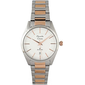 Đồng hồ đeo tay nữ hiệu Alexandre Chrities 8579LDBTRSL