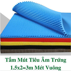 Tấm Mút Tiêu Âm Trứng 1.5x2=3m Mét Vuông