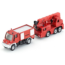 siku Shigao German brand toy car model simulation fire truck fire truck crane car model car - fire car suit (2) SKUC1661