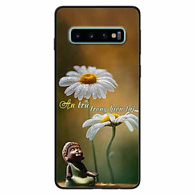 Ốp lưng dành cho Samsung S10 Plus mẫu An Trú Trong Hiện Tại