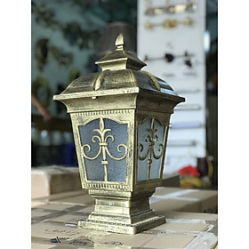 Mua Đèn hàng rào  trụ cổng ngoài trời màu đồng vàng V076
