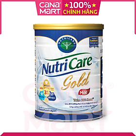Sữa bột Nutricare Gold bổ sung dinh dưỡng cho người lớn tuổi, người suy nhược cơ thể (850g)