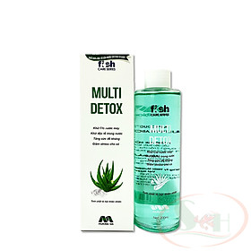 Khử độc nước Multi Detox giảm stress xử lý clo kim loại nặng nước máy bể cá tép thủy sinh