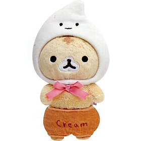 Gấu mèo bánh mỳ đội mũ kem San-X