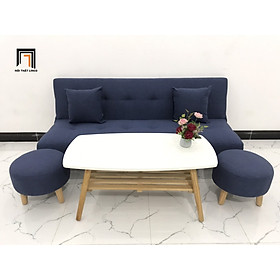 Mua Bộ bàn ghế sopha xanh dương đậm nhiều kích cỡ