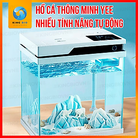 Bể cá thông minh để bàn Yee - cho ăn tự động, đo nhiệt độ, kính siêu trong 4K