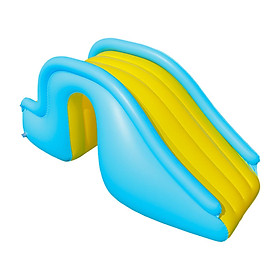 Inflatable Pool Slide Water Slide Easy Portability  Activity Center Kids Slide Children Climber Slide