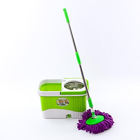 Mua BỘ THÙNG LAU - CÂY LAU NHÀ KÈM CÂY LAU XOAY 360 ĐỘ