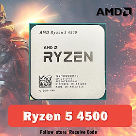 AMD RYZEN 5 4500 Bộ xử lý CPU Mới R5 4500 3.6 GHz 6-Core 12-ON