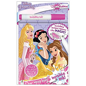 [Download Sách] Inkredibles Disney Princesses Invisible Ink