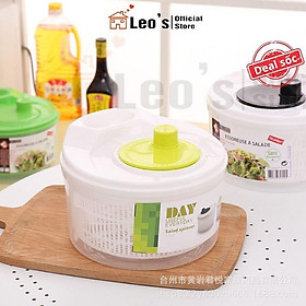 Mua Rổ quay rau sống ráo nước cao cấp  đồ dùng dụng cụ hỗ trợ vắt rau thông minh .
