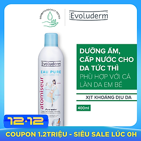 Nước Xịt Khoáng Evoluderm 400ml - 7084