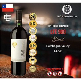 Rượu Vang Đỏ Chile Luis Felipe Edwards LFE900 Single Vineyard