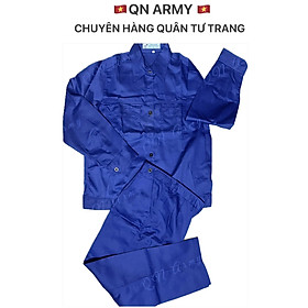 Bộ quần áo bảo hộ lao động xanh hàng chuẩn X26