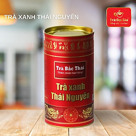 Trà xanh Thái Nguyên hộp sắt 100g - Trà Đại Gia