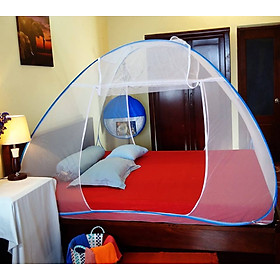 Mua Mùng chụp tự bung cao cấp - Màn chống muỗi thông minh - Mùng chụp gấp gọn đủ kích thước 1m2/1m6/1m8/2m2 - Hàng Việt Nam chất lượng ca0