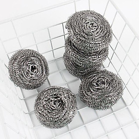Mua CỌ XOONG  BÚI SẮT CỌ RỬA NỒI XOONG BÁT ĐĨA HÌNH TRÒN