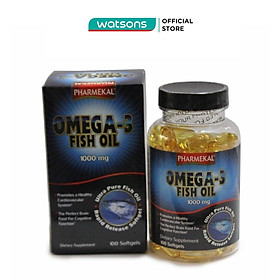 Viên Uống Dầu Cá Pharmekal Omega 3 Fish Oil 1000Mg 100 Viên