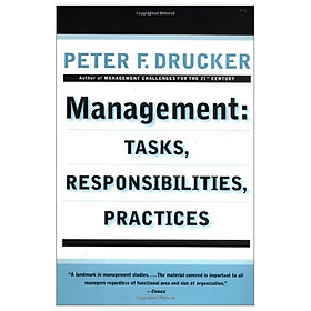 Management: Tasks, Responsibilities, Practices