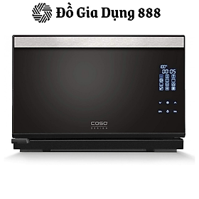 Lò Nướng Kiêm Hấp CASO Steam Chef 3066, Sản Xuất Tại Đức Cao Cấp, Sang Trọng, 11 Chương Trình Tích Hợp Hấp, Dung Tích 25L, Công Suất 210W - Hàng Nhập Khẩu Đức