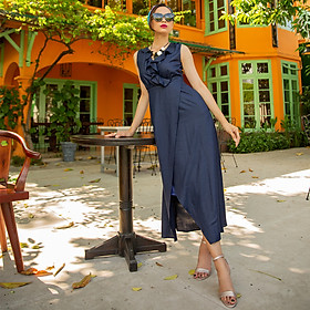 Đầm Maxi Hity DRE090 (Xanh Thủy Thủ)