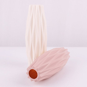 Creative Origami Vase Container Simple Geometric Plastic Flowerpot Ornaments