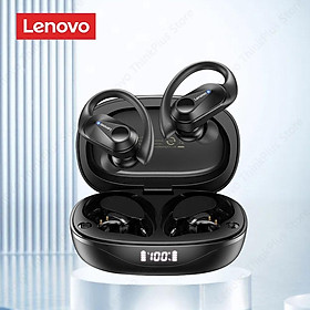 Tai nghe LENOVO LP75 không dây bluetooth 5.3 âm thanh âm lập thể HD giảm ồn chống nước 400mah-Hàng chính hãng