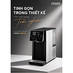 Bình thủy điện nóng lạnh Steiger STG850-HC hàng chính hãng