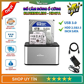 Mua Dock cắm ổ cứng Blueendless HD07A USB3.0  Đế ổ cứng loại 2 khe cắm: 3.5  và 2.5 - Hàng nhập khẩu