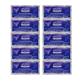 Miếng Dán Trắng Răng Crest 3D Whitestrips (10-pieces)