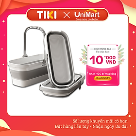 Mua Xô Nhựa Cao Cấp Gấp Gọn Đa Năng Damas  Xô Nước Lau Nhà Vệ Sinh Nhà Cửa  - Chất Liệu Nhựa PP An Toàn Cho Người Tiêu Dùng - Dung Tích 12L Phù Hợp Với Nhiều Nhu Cầu Sử Dụng: Rửa Xe  Câu Cá  Để Đồ Đạc ...Thiết Kế Kèm Quai Xách Tay Thuận Tiện Di Chuyển