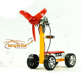 Mua Mẫu ô tô lắp ghép có 1 cánh quạt chạy bằng động cơ pin tiểu