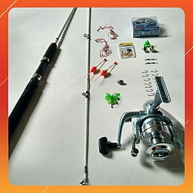 Bộ cần Shimano 2 khúc đặc, máy Yolo 6000|do cau99|