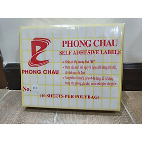 Decal nhãn PC No.111