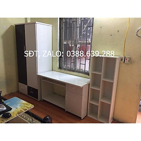 Combo tủ bàn làm việc kệ trang trí