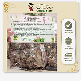 Trà giảm cân lá nam Cô Gái Núi, 100% từ thiên nhiên, liệu trình gồm 15 gói, uống trong 30 ngày, có thể giảm từ 2 đến 5 kg