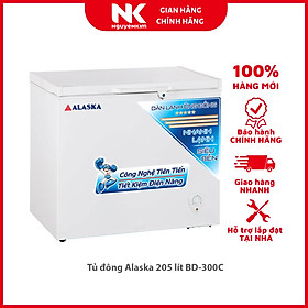 Mua Tủ đông Alaska 205 lít BD-300C - Hàng chính hãng  Giao hàng toàn quốc 