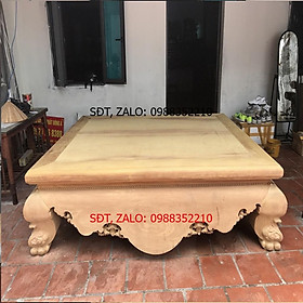 Mua Sập Nằm Dạ Cá Trơn Cỡ Đại Gỗ Hương Vàng