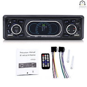 Máy nghe nhạc MP3 SWM 8809 Bluetooth kèm micro và điều khiển từ xa cho xe hơi