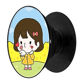 Mua Popsocket in hình dành cho điện thoại mẫu Cô Bé Áo Vàng