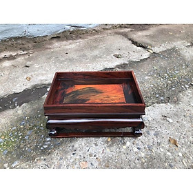 Mua khay trà gỗ trắc cao cấp 20x30cm