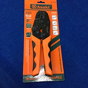 Kềm bấm cosse tròn 9"/230mmAsaki AK-9120 (0.5 ~ 6.0mm2 )