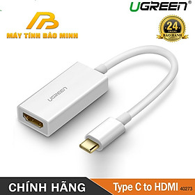 Cáp Chuyển USB Type-C To HDMI 4K*2K Ugreen 40273* hàng nhập khẩu
