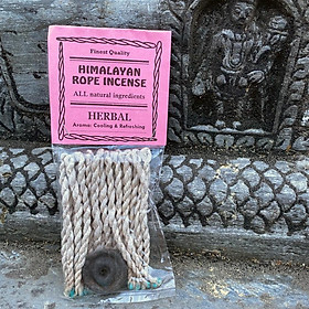 Mua Hương nhang dây thủ công Nepal Túi có kèm đế cắm Rope incense