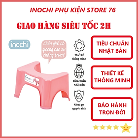 Ghế Kê Chân Toilet, Ghế Kê Chân Bồn Cầu, Ghế Kê Chân Cho Trẻ Để Chân Khi Đi Vệ Sinh Chống Táo Bón Notoro Nhật Bản - Chính Hãng ( Tặng kèm khăn lau tay pakasa) - MÀU HỒNG