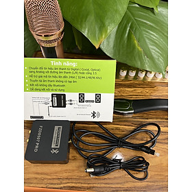 Bộ chuyển âm thanh Optical - Dòng cao cấp, không nhiễu sóng, không lẫn tạp âm, ổn định - HÀNG CHÍNH HÃNG