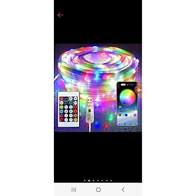 Mua Đèn led có điều khiển chế độ nháy ngoài trời chống nước dài 10m cao cấp