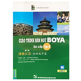 Nơi bán Giáo Trình Hán Ngữ Boya Sơ Cấp II (Kèm CD Hoặc Dùng App) - Giá Từ -1đ